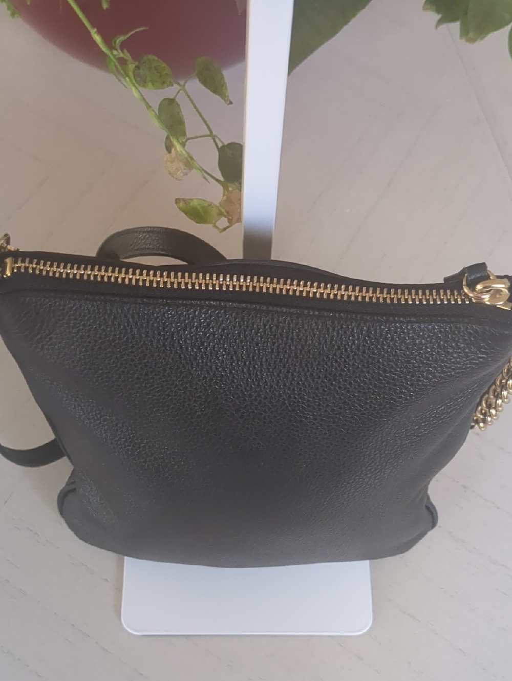 Coach black leather crossbody purse/bag - Picture 7 of 12